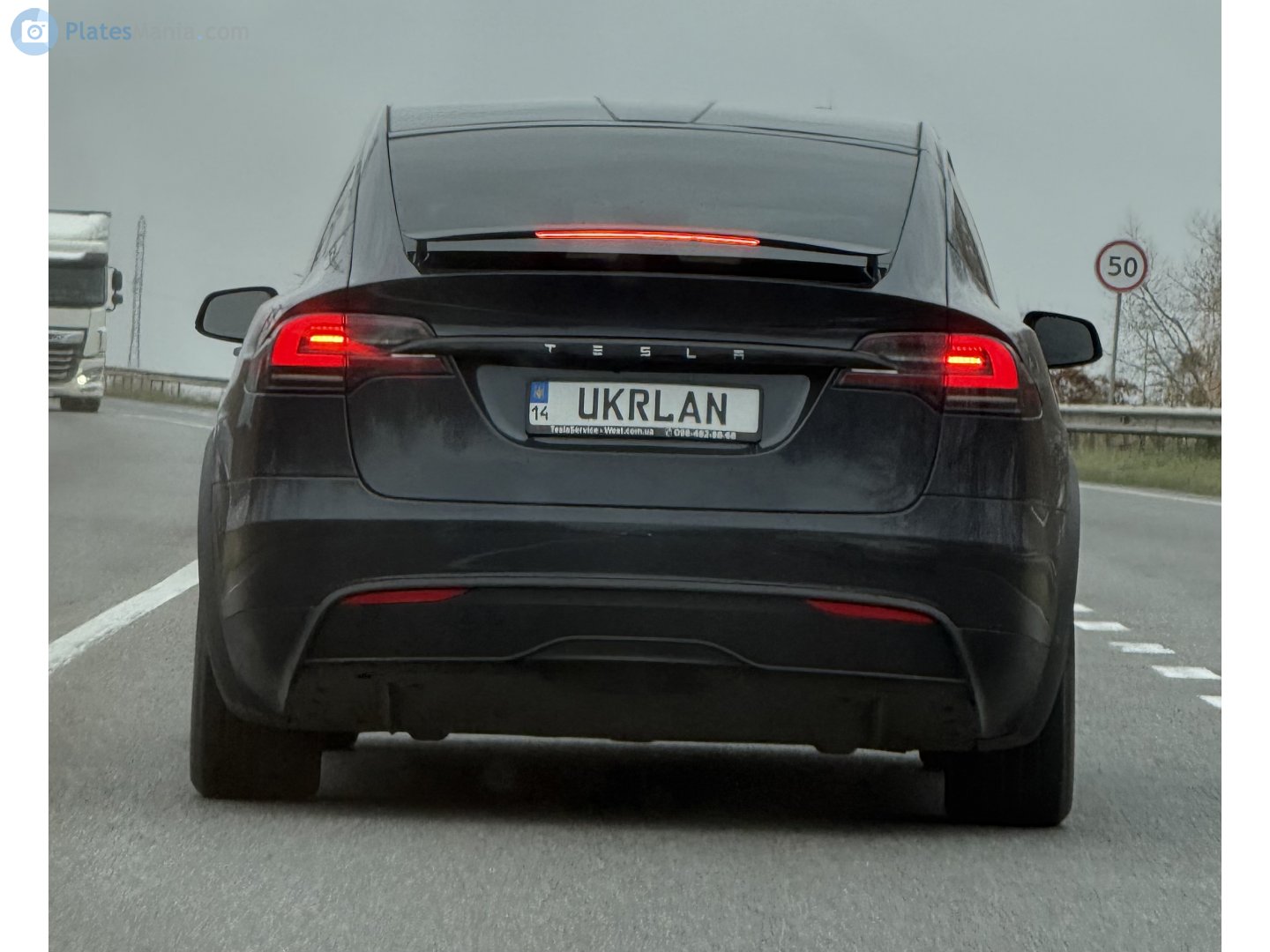 14 UKRLAN, Tesla Model X 1st gen (5YJX), 2015–