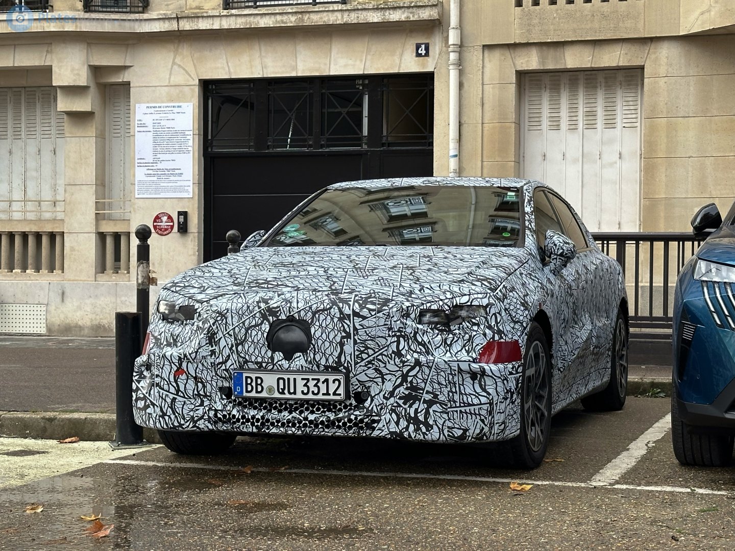 BB QU 3312, Mercedes-Benz C-Klasse 5th gen Sedan (W206/V206), facelift, 2026–