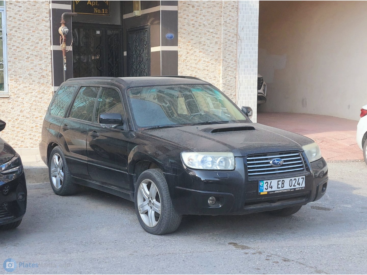 34 EB 0247, Subaru Forester 2nd gen (SG), facelift, 2005­–2008
