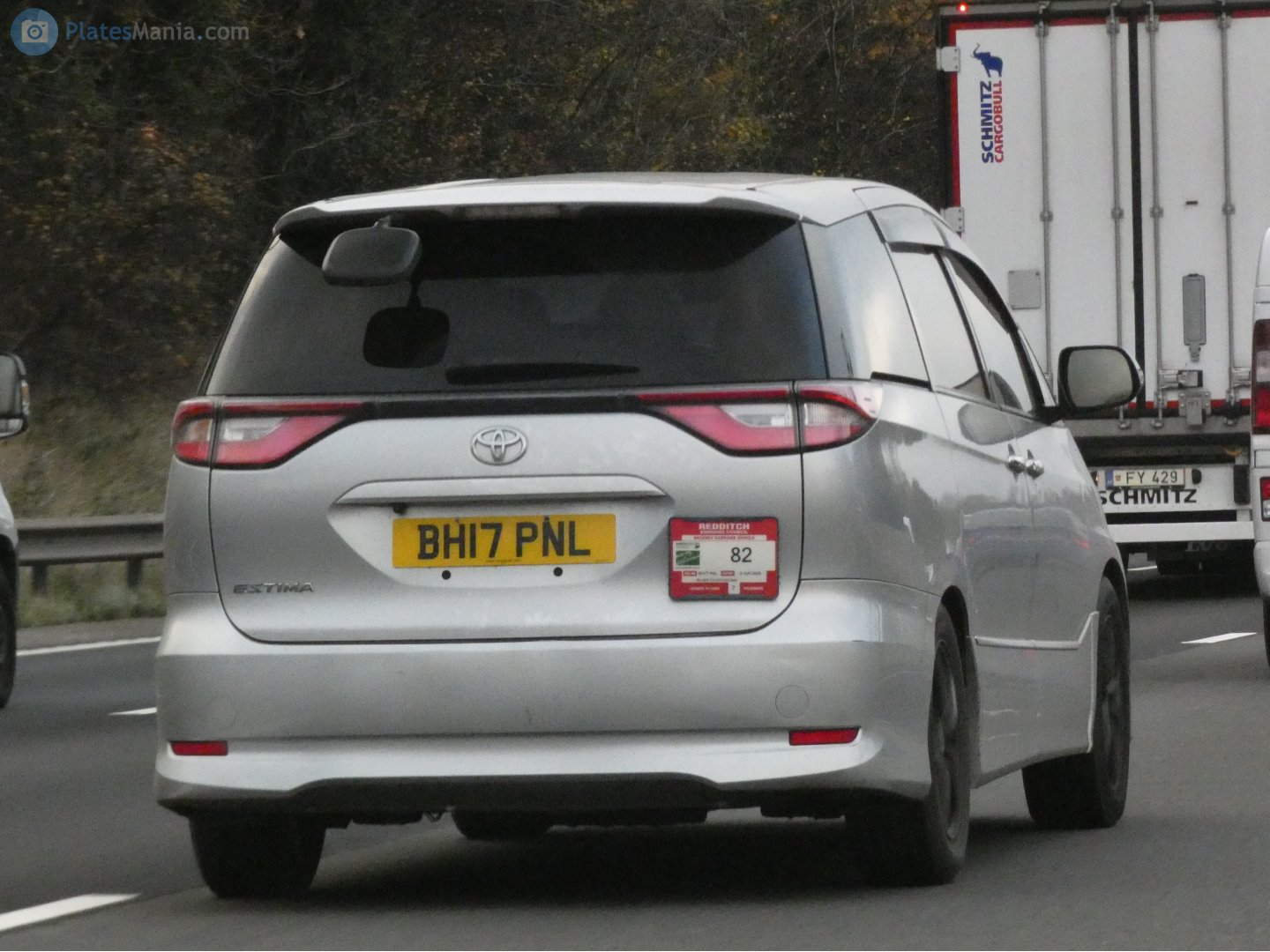 BH17PNL, Toyota Estima 3rd gen (R20/R50), 2nd facelift, 2016–2019