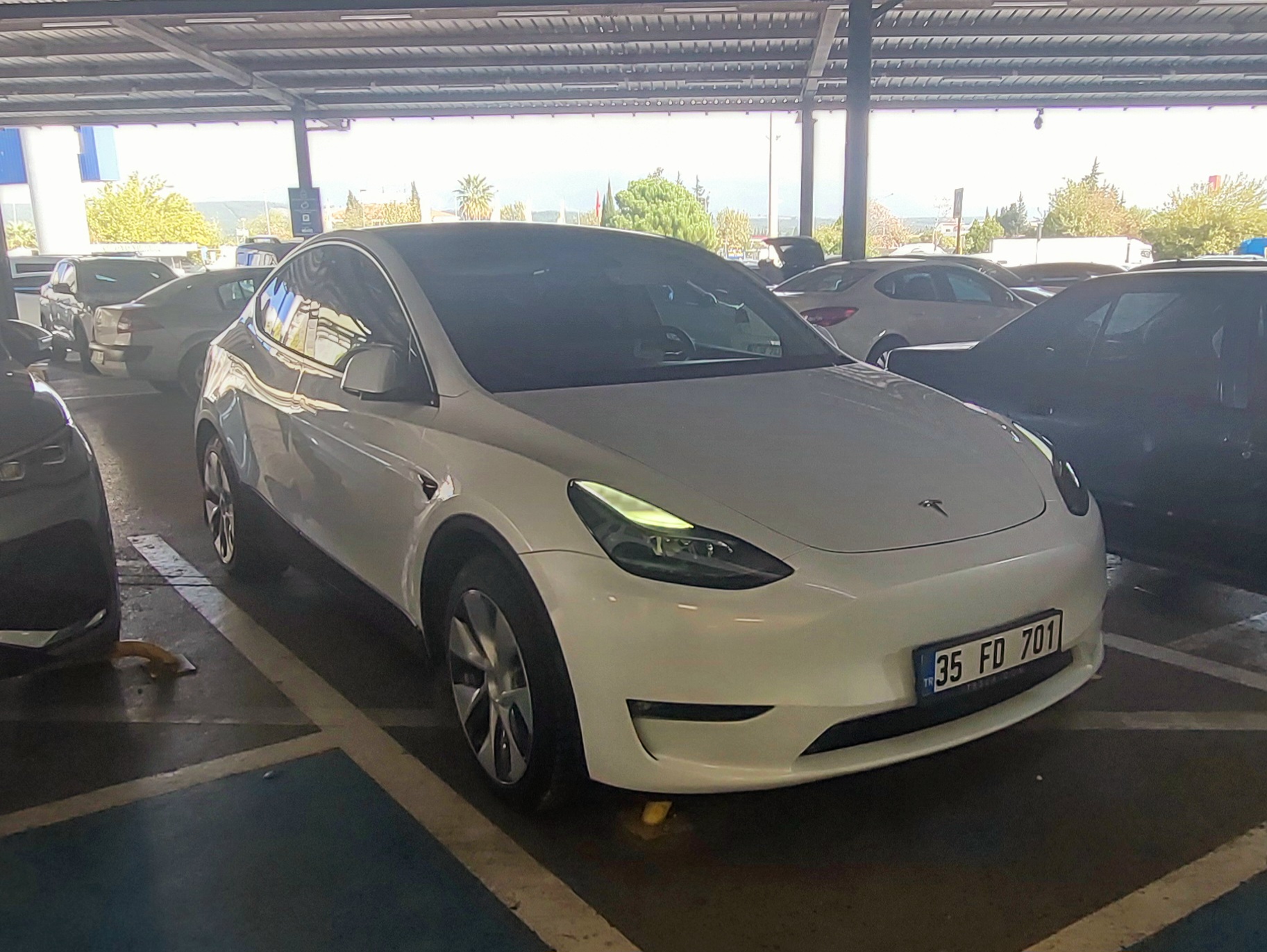 35 FD 701, Tesla Model Y 1st gen (5YJY), 2020–2025