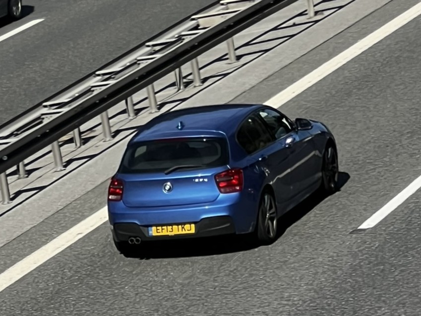 EF13TKJ, BMW 1 Series 2nd gen 5-door Hatch (F20), 2012–2015