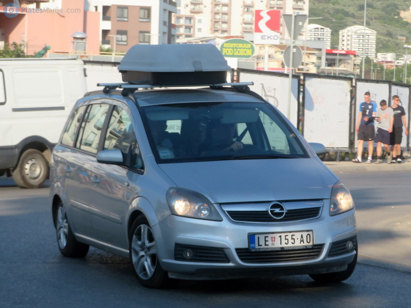 LE 155-AO, Opel Zafira 2nd gen (Family) (B; A05), 2005–2014