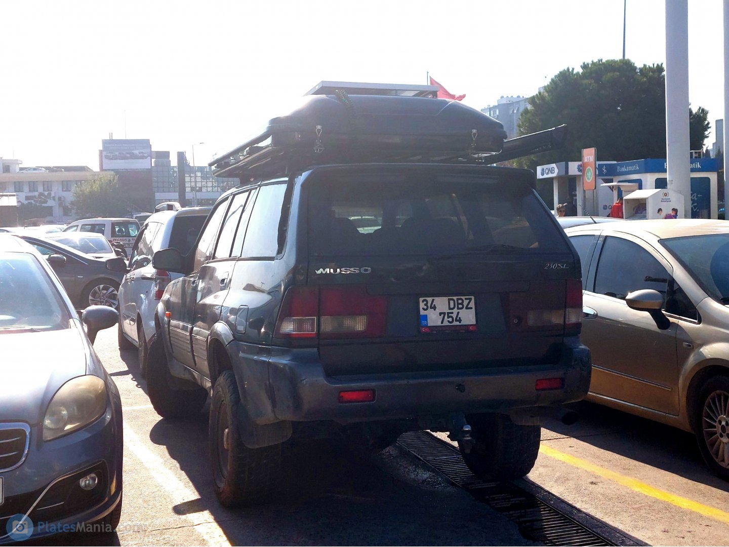 34 DBZ 754, SsangYong (KGM) Musso 1st gen SUV (FJ), 1993–2007