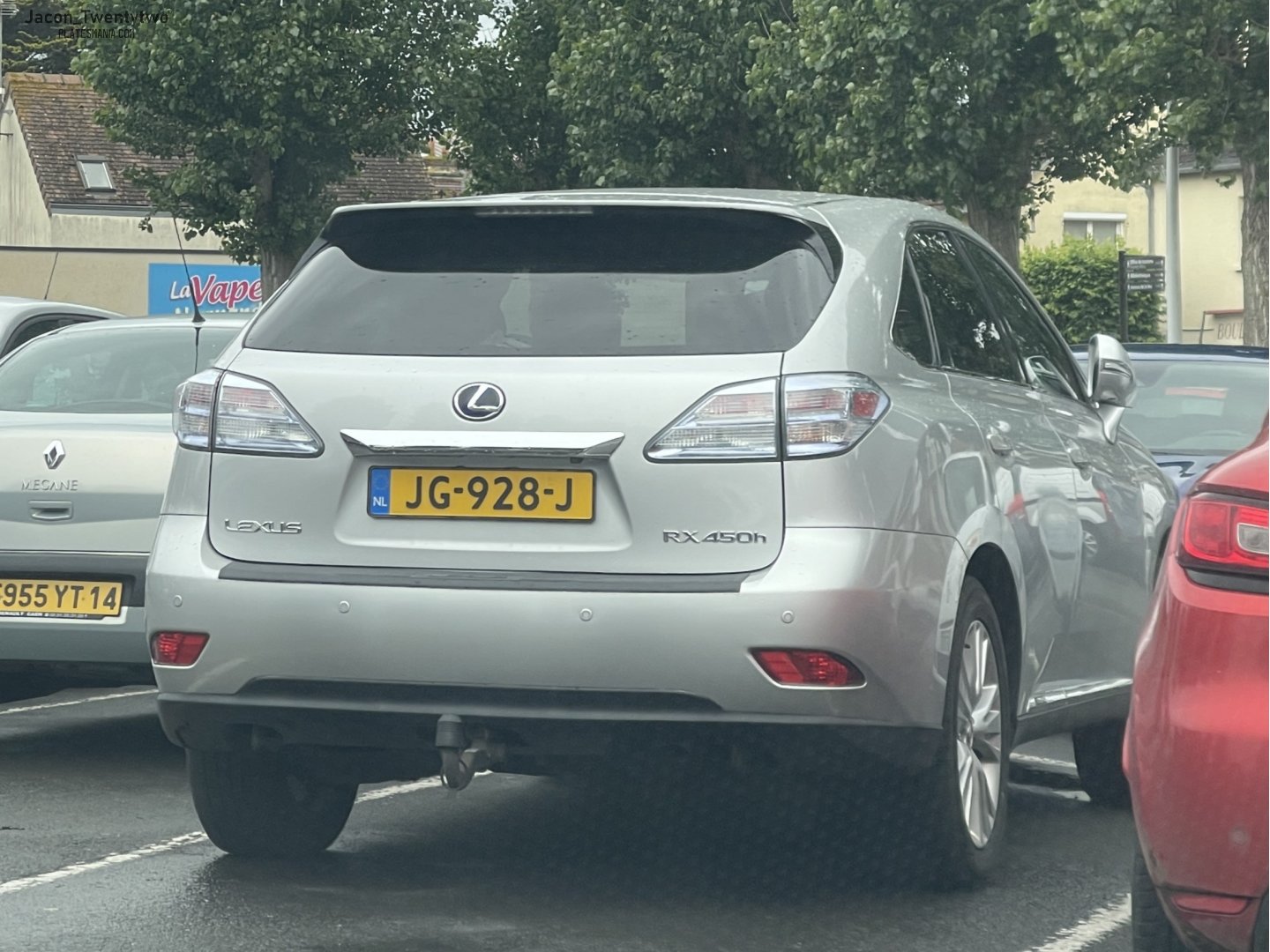 JG-928-J, Lexus RX 3rd gen (AL10), facelift, 2012–2015