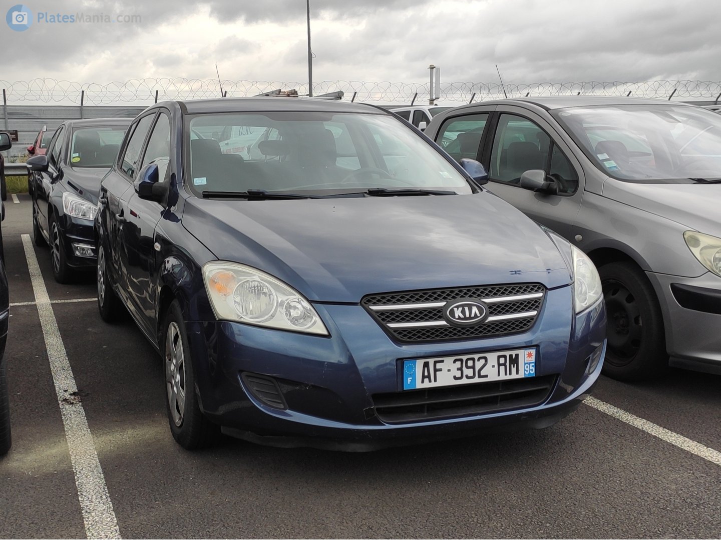 AF-392-RM, Kia Ceed 1st gen cee'd 5-door Hatch (ED), 2007­–2009