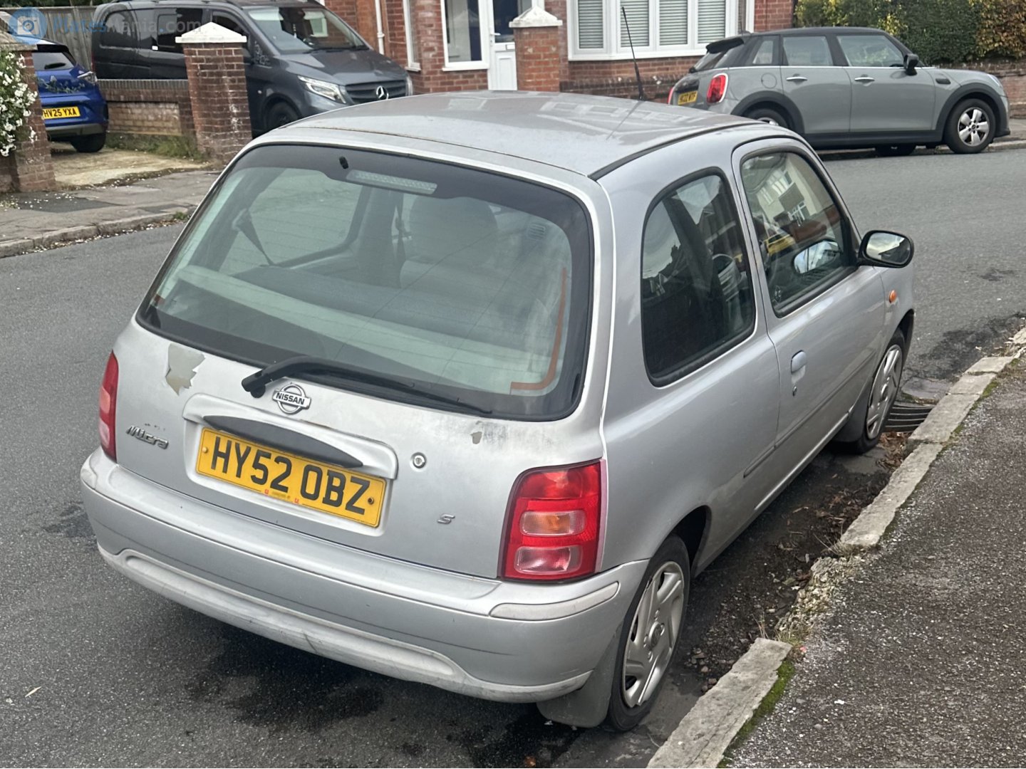 HY52OBZ, Nissan Micra 2nd gen 3-door Hatch (K11), 1992–2003