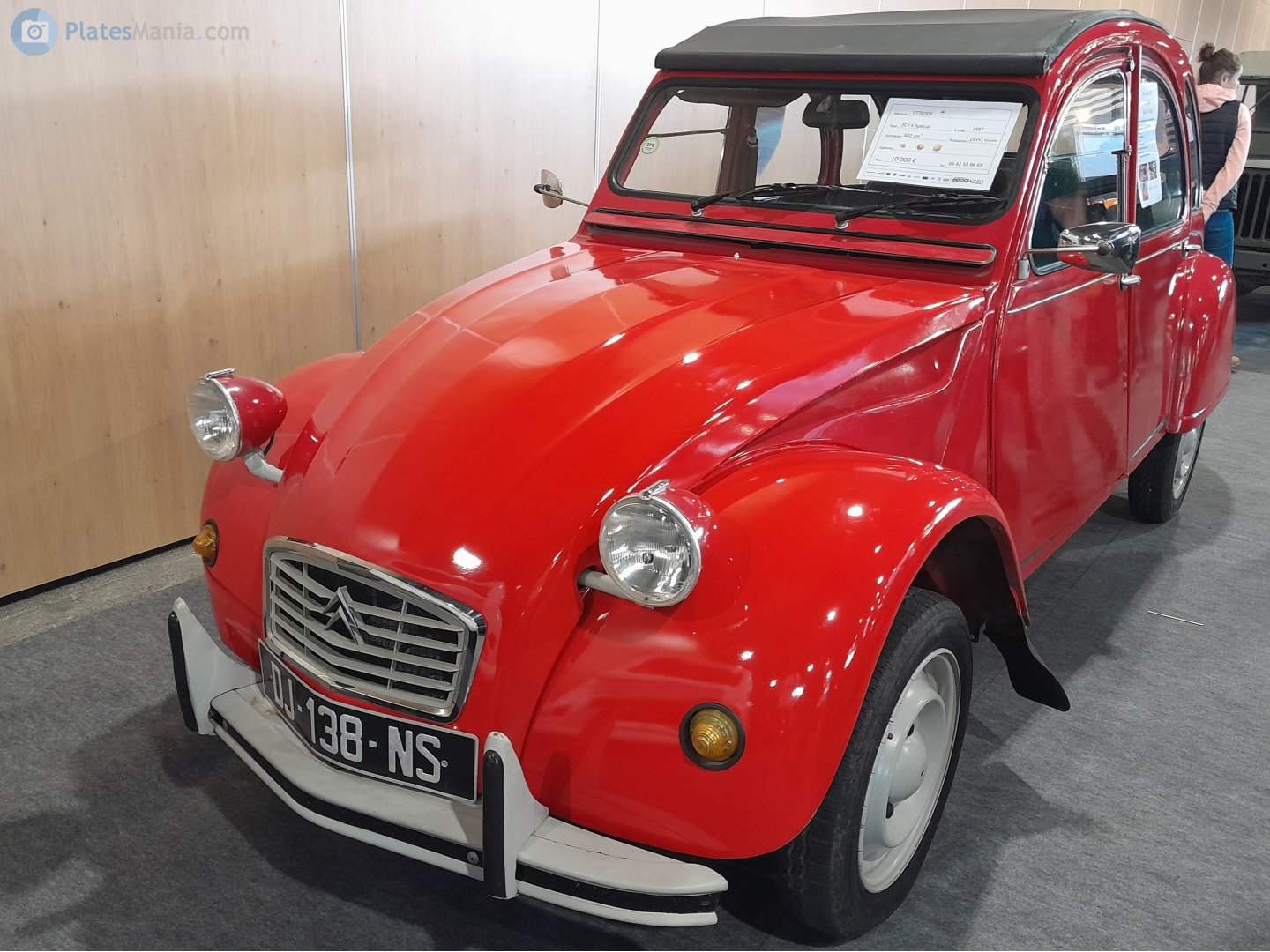 DJ-138-NS, Citroёn 2CV 1st gen Sedan, 1949–1990