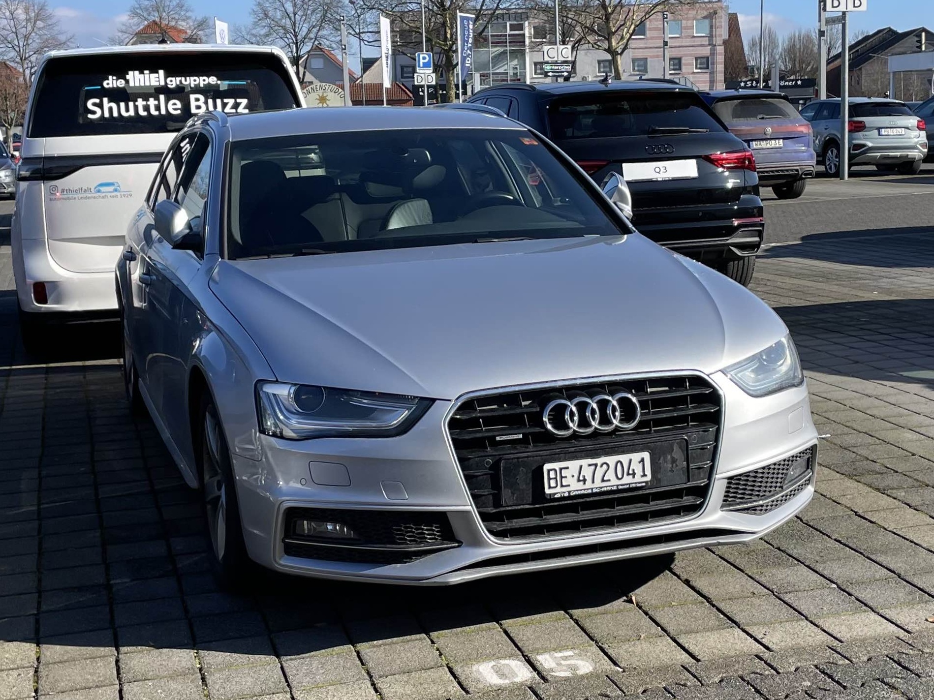 BE 472041, Audi A4 4th gen Avant (B8/8K5), facelift, 2012–2016