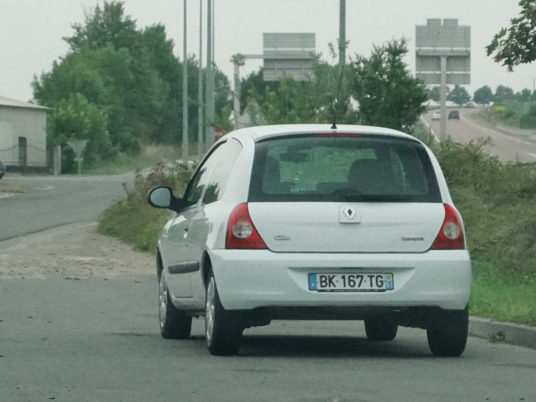 BK-167-TG, Renault Clio 2nd gen (Campus/Mio) 5-door Hatch (B65), 2nd facelift, 2006–2012 (–2016 for LATAM-market)