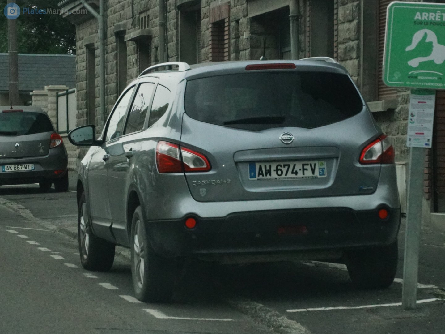 AW-674-FV, Nissan Qashqai 1st gen +2 (NJ10), facelift, 2009–2014