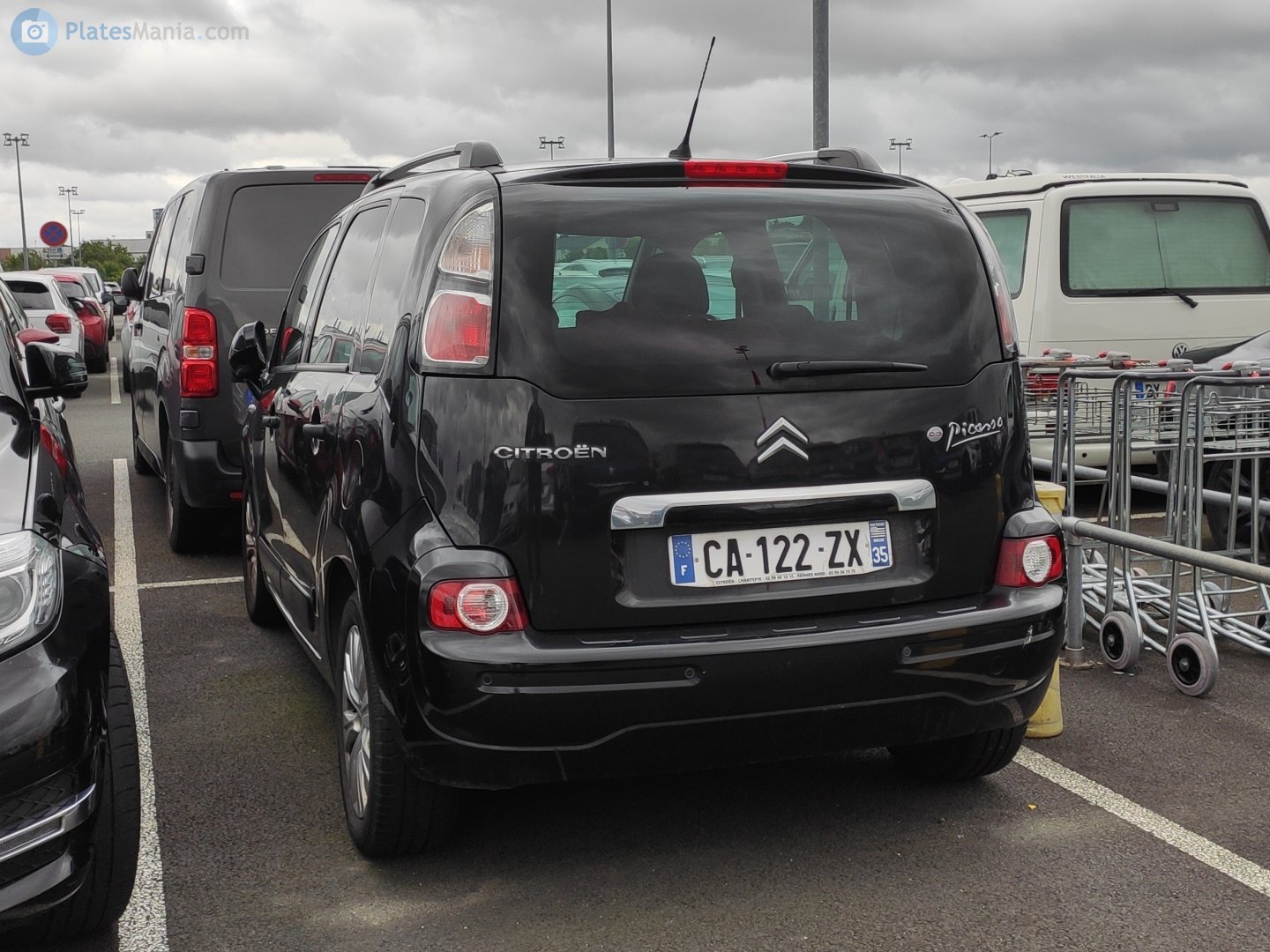 CA-122-ZX, Citroёn C3 Picasso 1st gen (A58; Global-market), 2009–2017