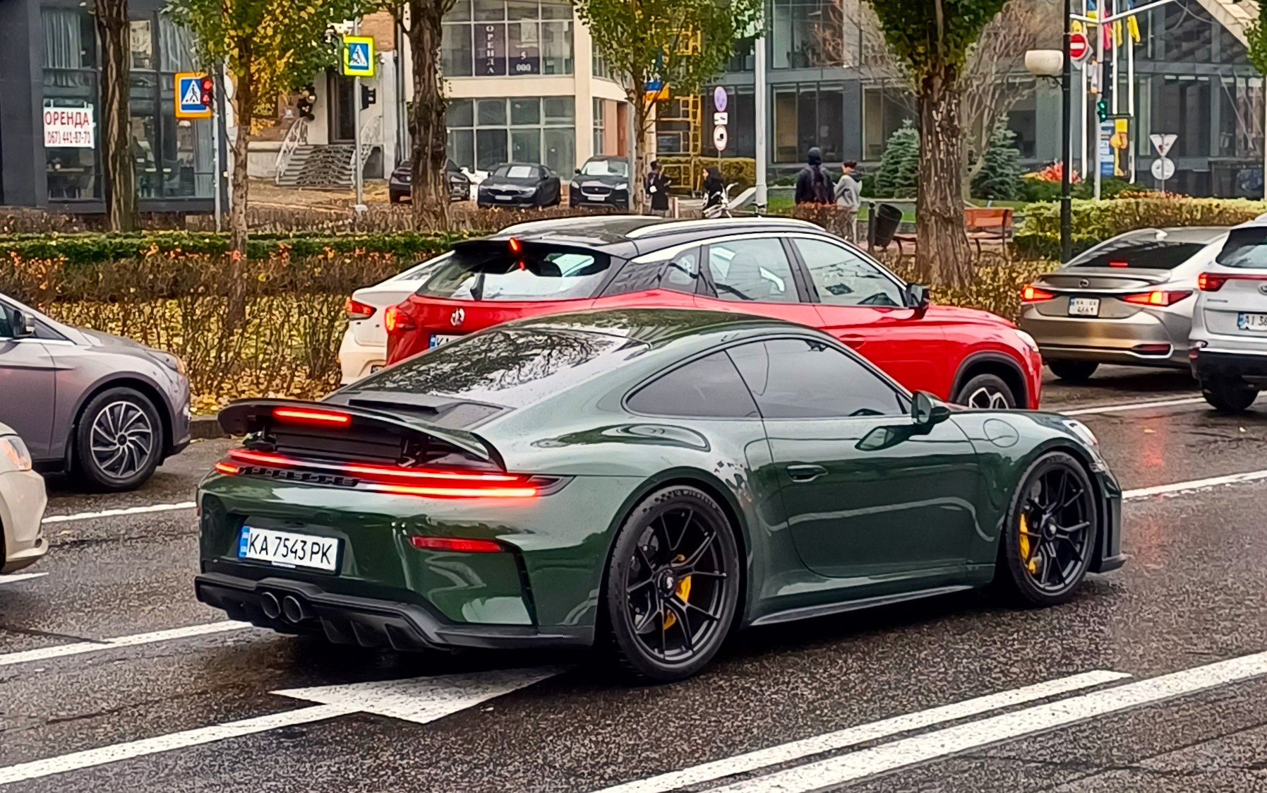KA 7543 PK, Porsche 911 8th gen Coupé (992.2), facelift, 2024–