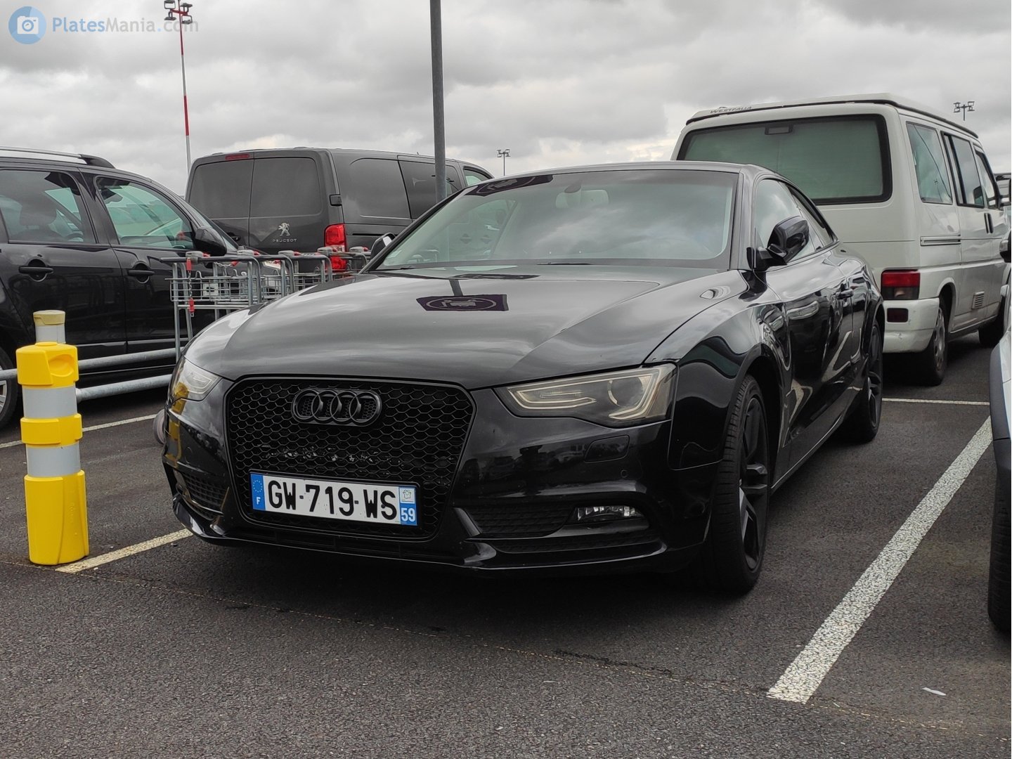 GW-719-WS, Audi A5 1st gen Coupé (B8/8T3), facelift, 2011–2016
