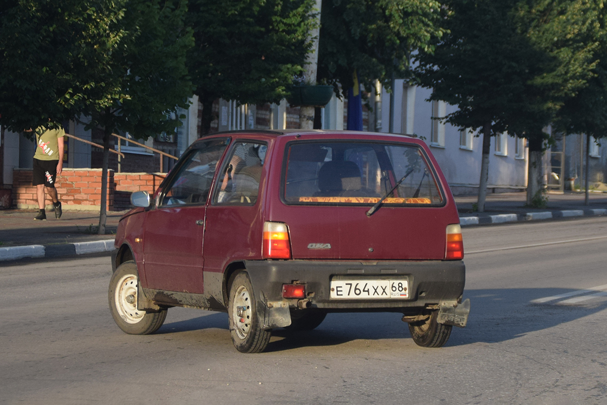е 764 хх 68, Lada (VAZ) 1111 Ока 1111* (СеАЗ, XTJ***), 1989–2008