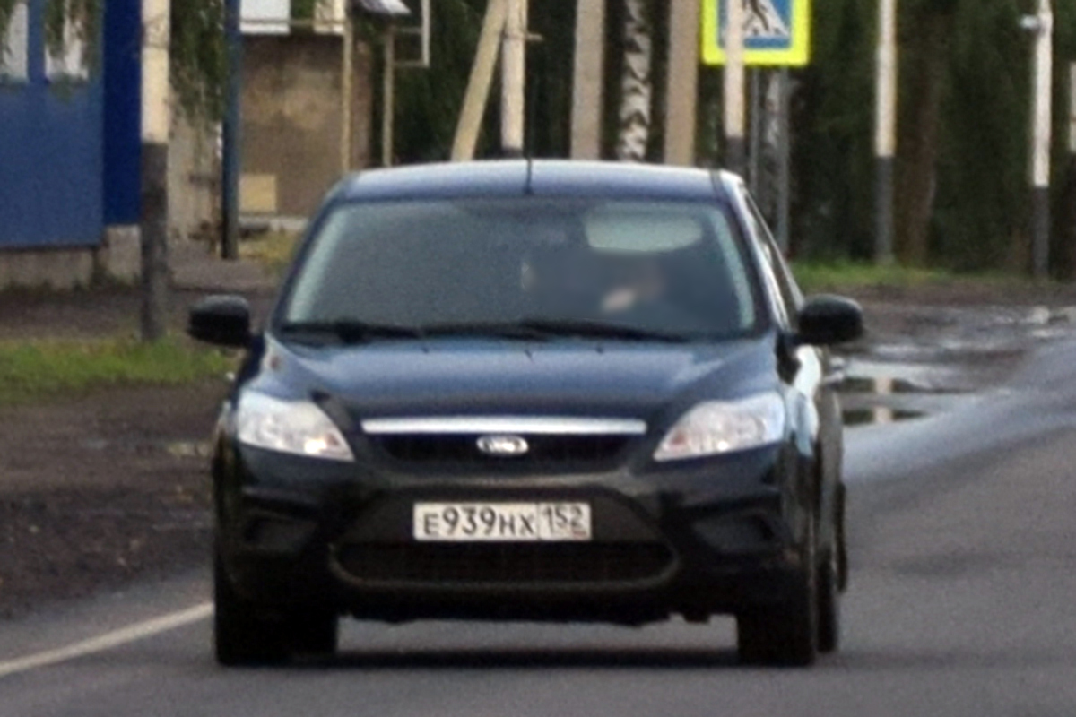 е 939 нх 152, Ford Focus 