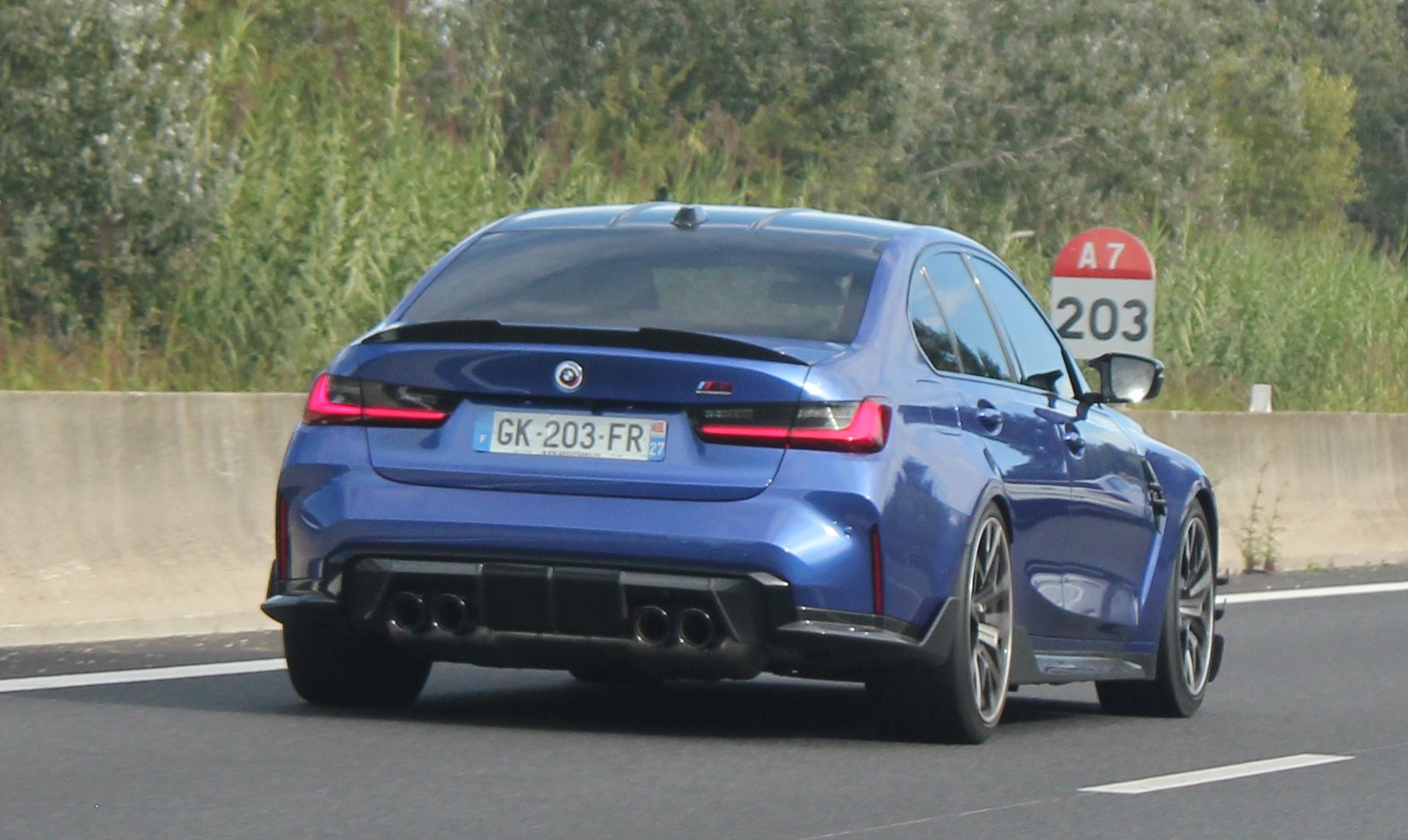 GK-203-FR, BMW M3 6th gen Sedan (G80), 2020–