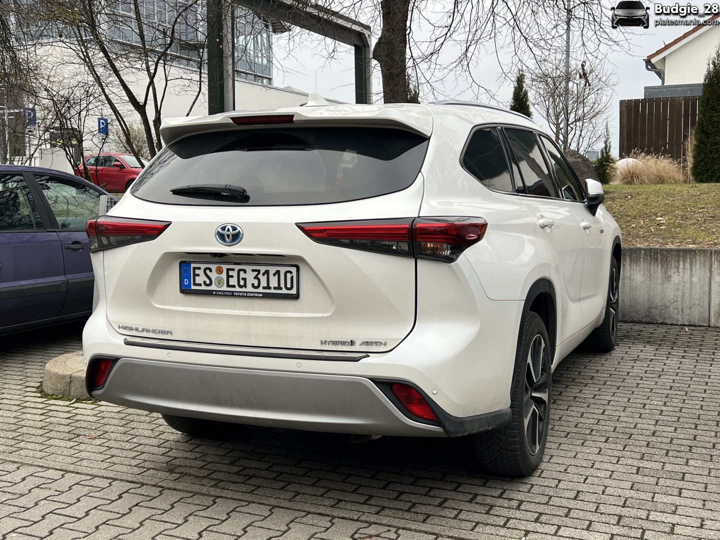 ES EG 3110, Toyota Highlander 4th gen (XU70), 2019–