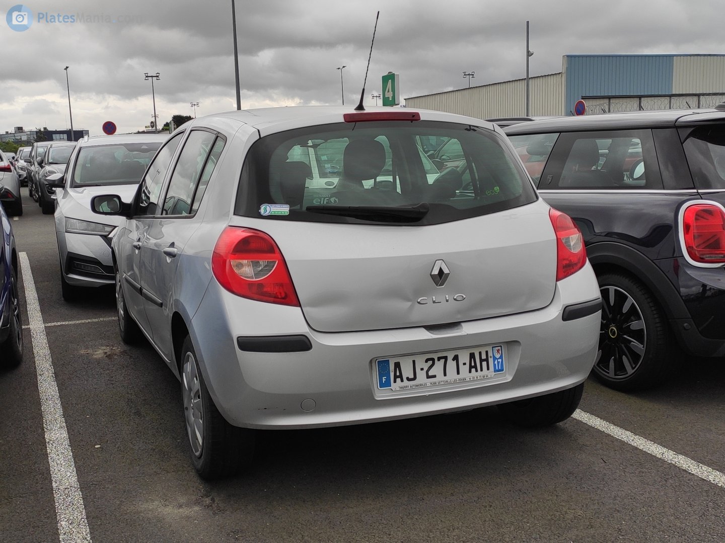 AJ-271-AH, Renault Clio 3rd gen 5-door Hatch (B85), 2005–2009