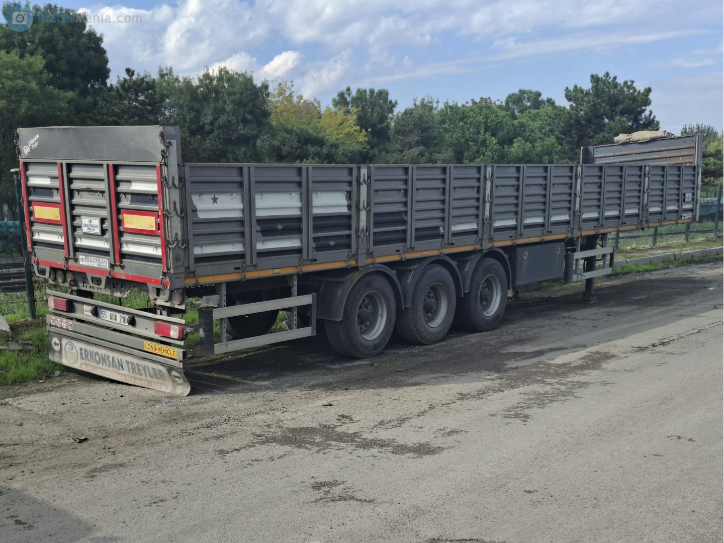 55 AOA 218, Regular plates 