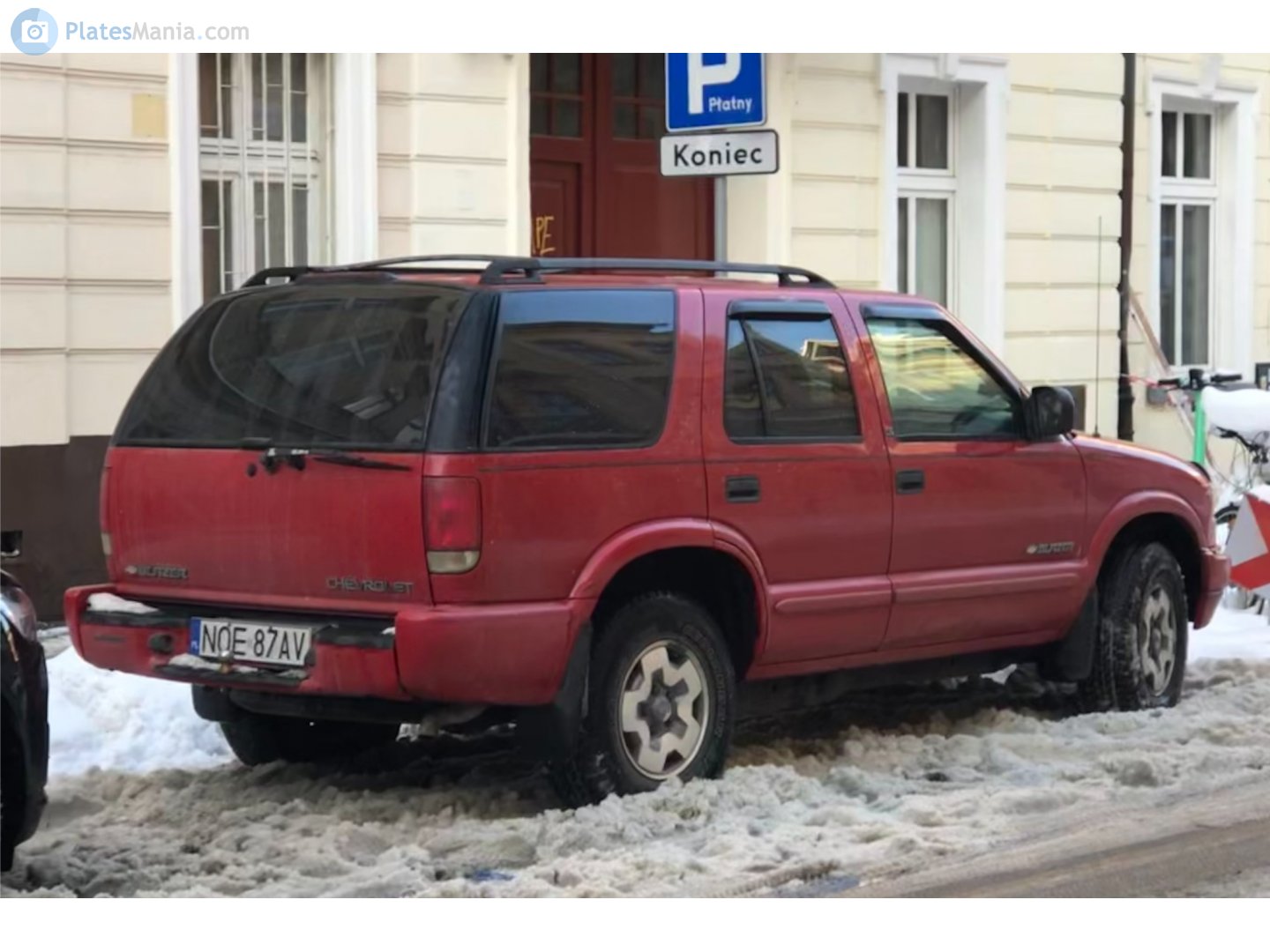 NOE 87AV, Chevrolet Blazer 2nd gen S-10 Blazer 5-door SUV (GMT330), 1994–2005