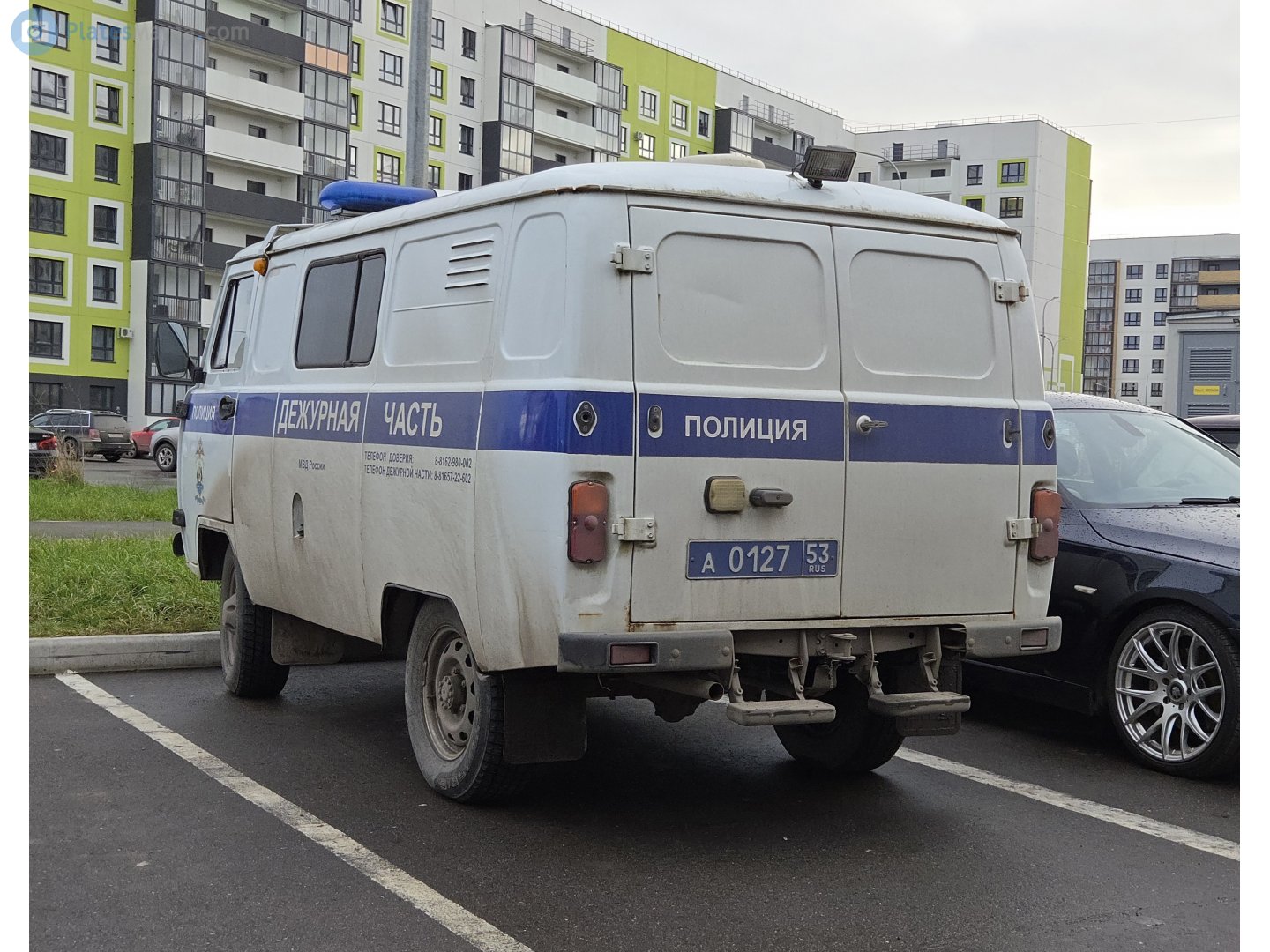а 0127 53, UAZ 452 