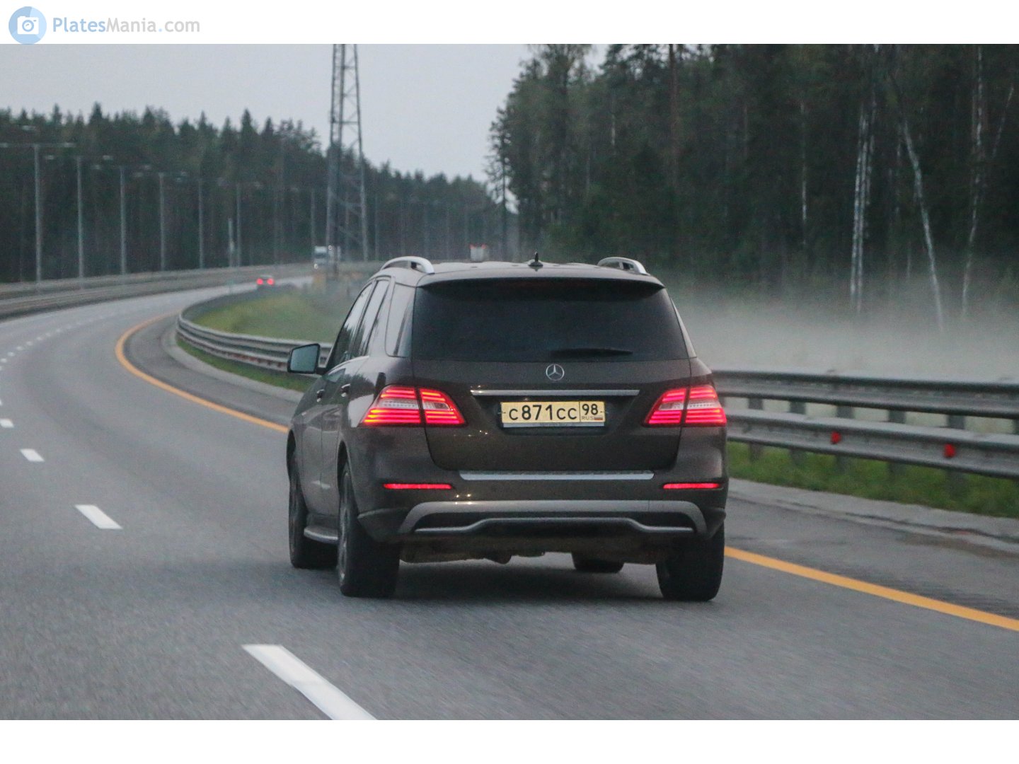 с 871 сс 98, Mercedes-Benz M-Klasse 3rd gen (W166), 2011–2015