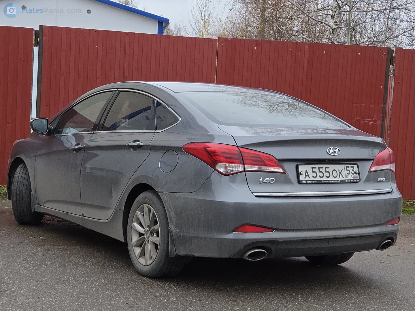 а 555 ок 53, Hyundai i40 1st gen Sedan (VF), 2011–2019
