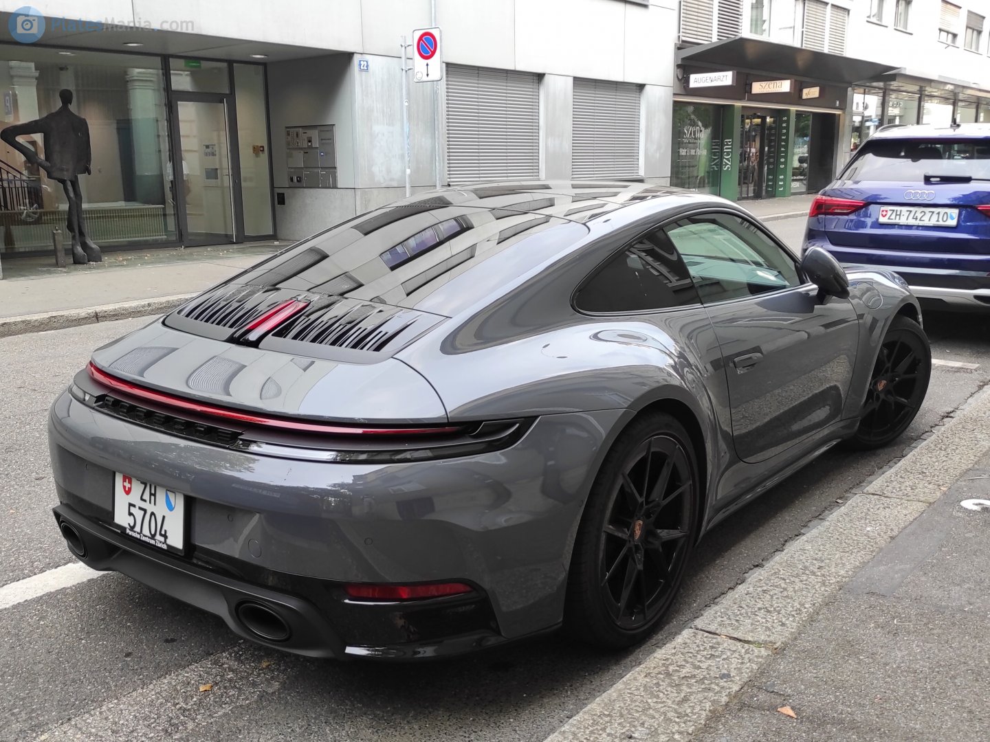 ZH 5704, Porsche 911 7th gen Coupé (991.2), facelift, 2015–2019