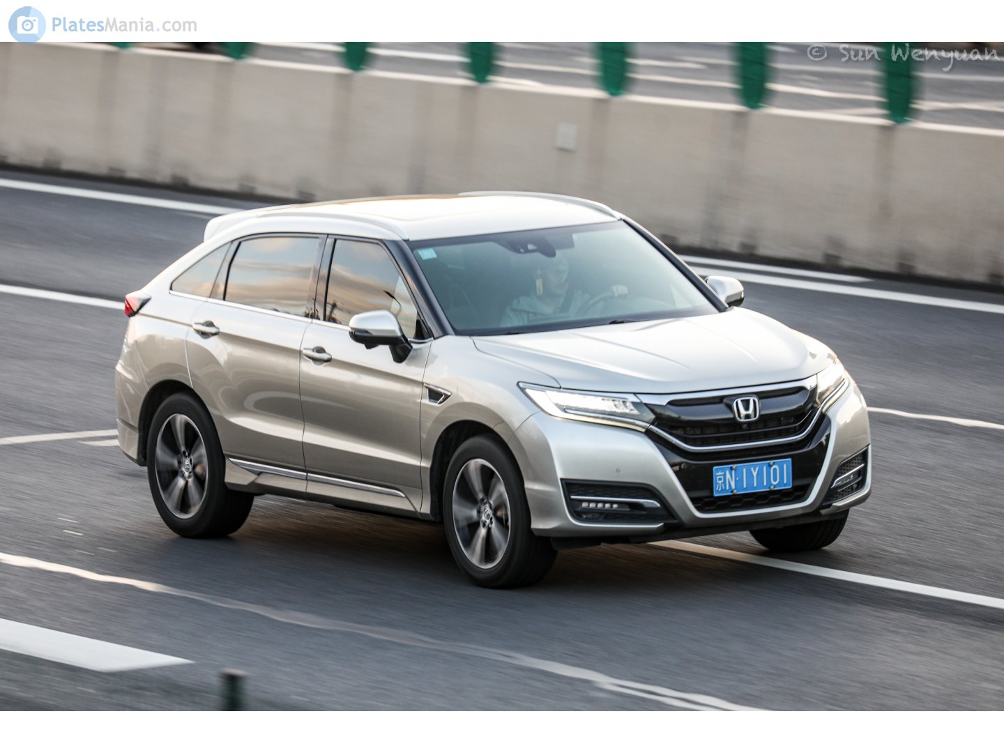 京N·1Y101, Honda UR-V 1st gen (TG1–TG6; CN-market), 2017–