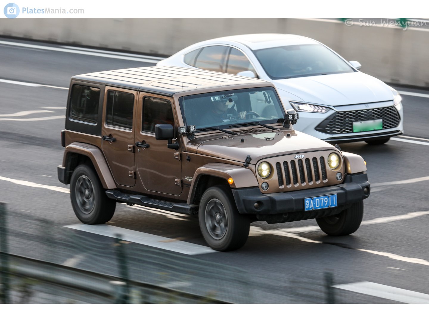 京A·D7911, Jeep Wrangler 3rd gen 5-door SUV (JK), 2006–2018
