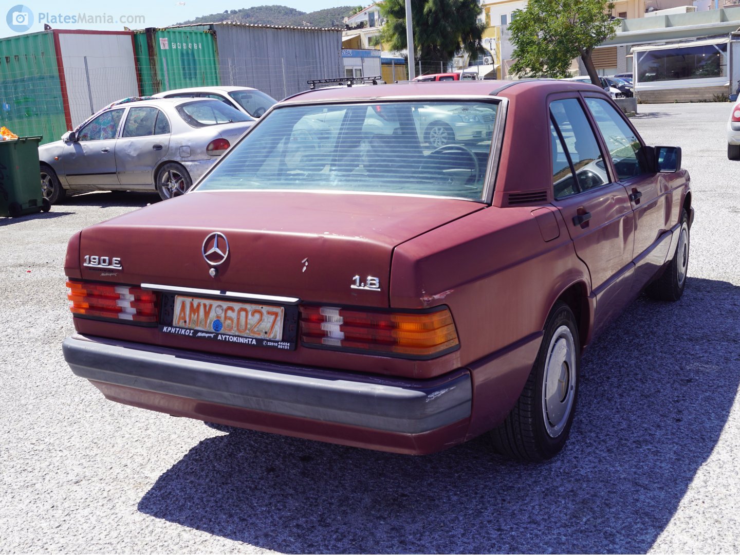AMY-6027, Mercedes-Benz C-Klasse 190 Sedan (W201), 1982–1993