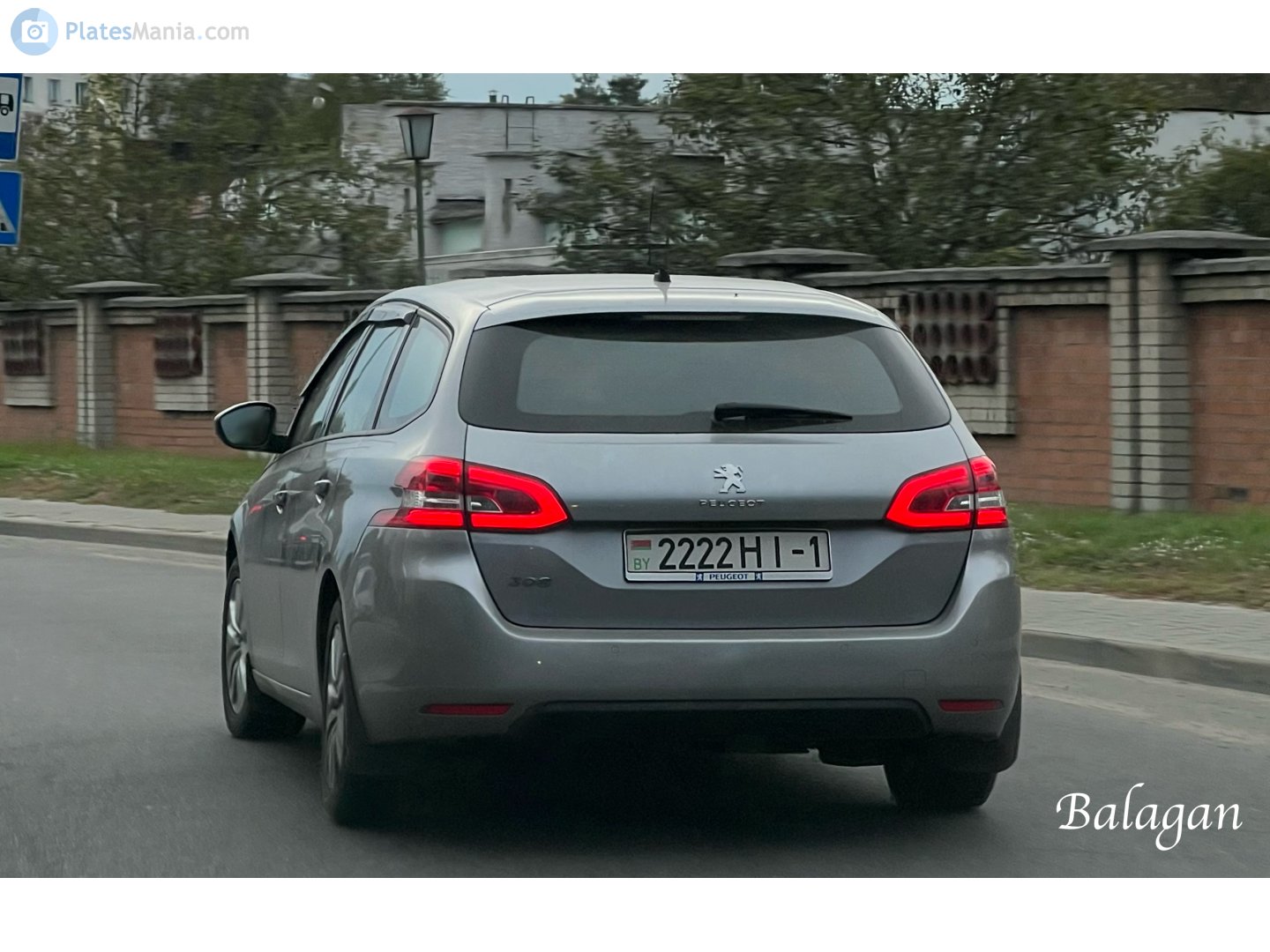 2222 HI-1, Peugeot 308 2nd gen SW Wagon (T9), 2014–2021