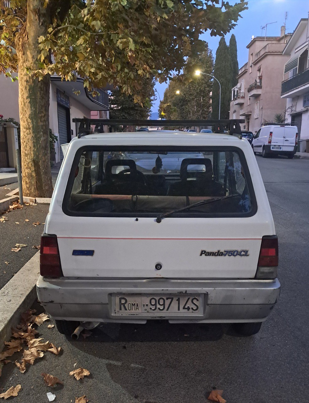 Roma 99714S, FIAT Panda 1st gen (141A/153A), facelift, 1986–2003