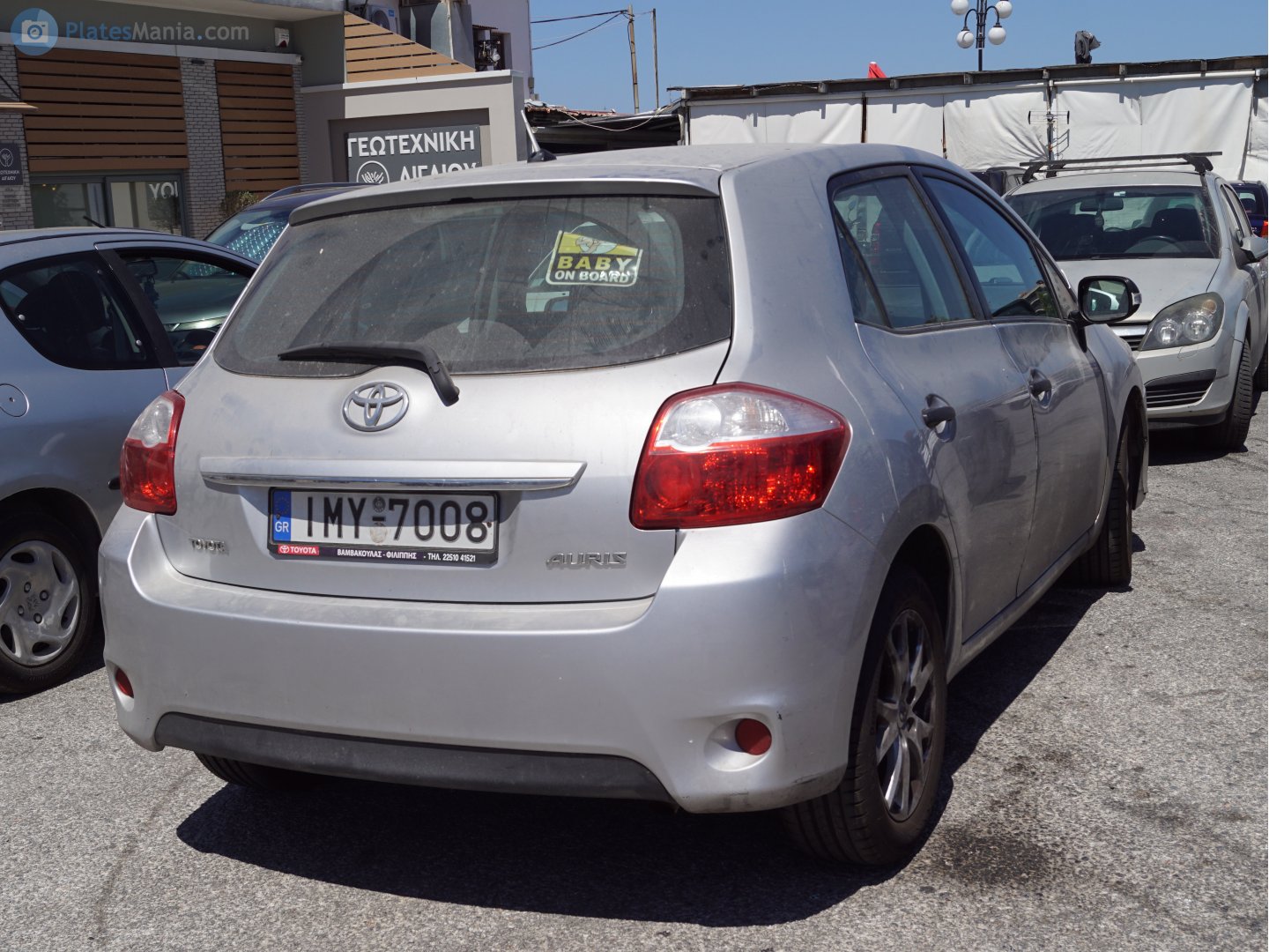 IMY-7008, Toyota Auris 1st gen 5-door Hatch (E150), facelift, 2009–2012