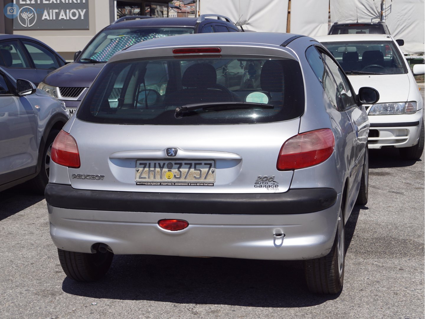 ZHY-3757, Peugeot 206 1st gen 3-door Hatch (T10), 1998–2009