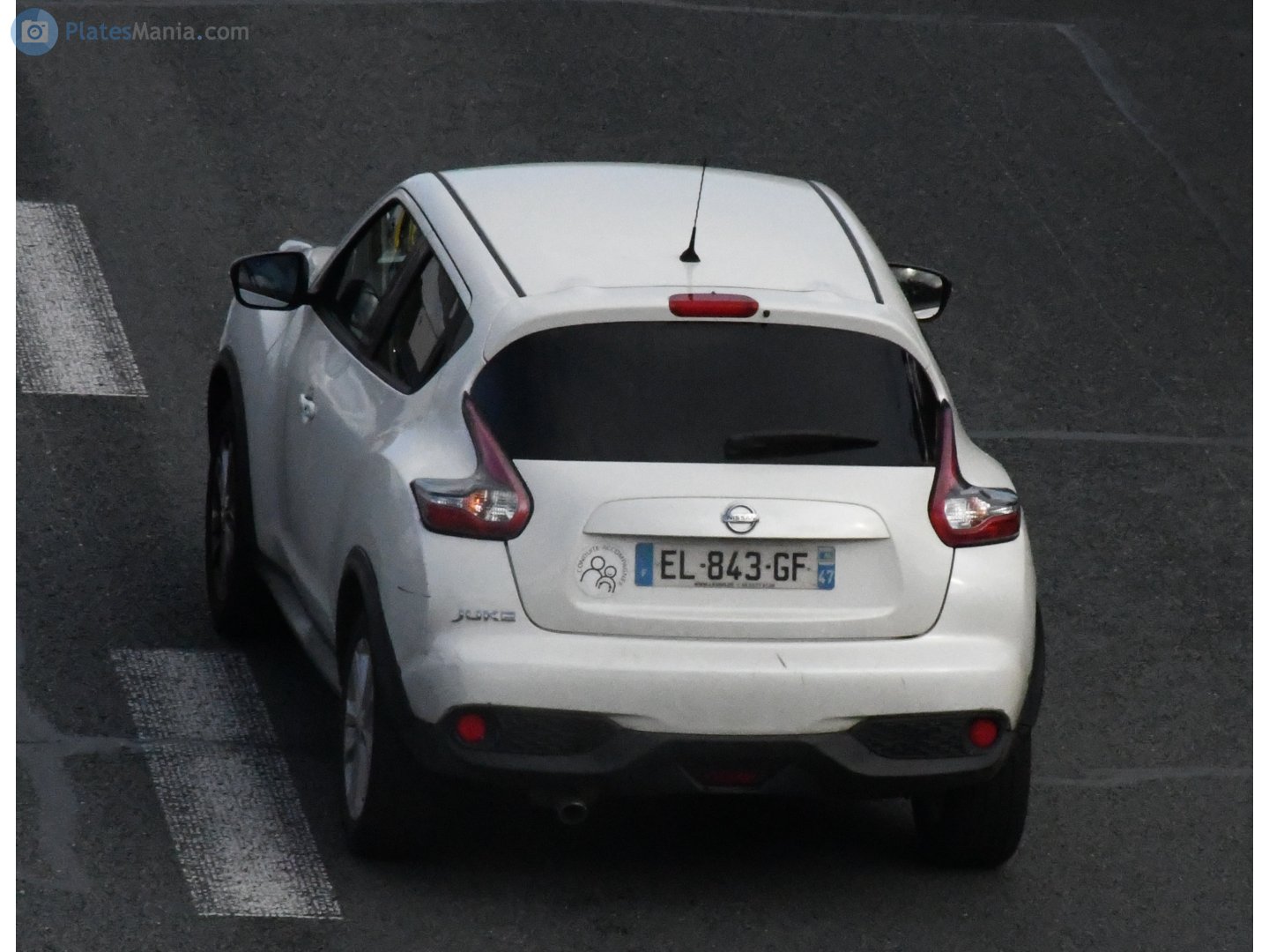 EL-843-GF, Nissan Juke 1st gen (F15), facelift, 2014–2019