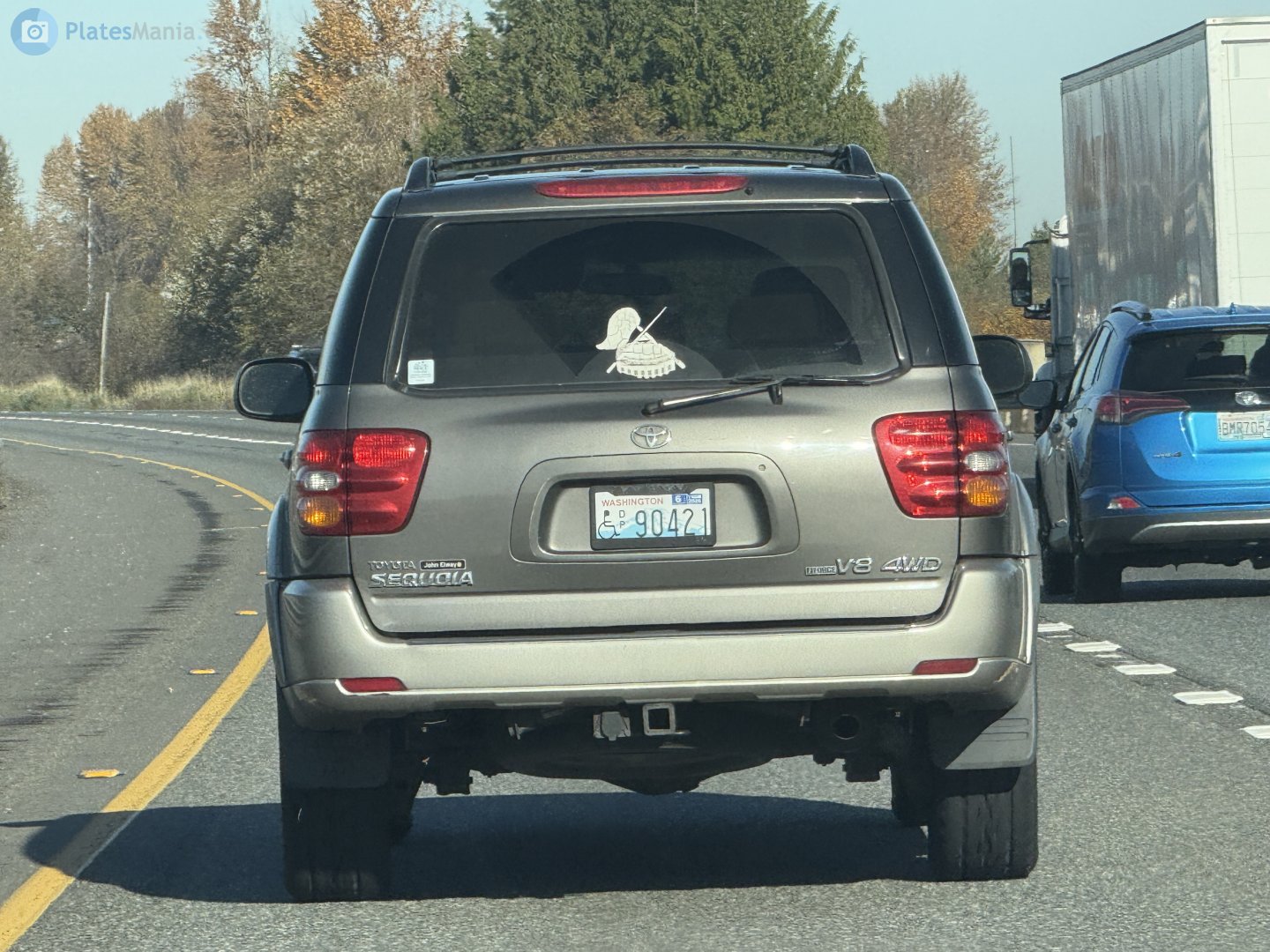 D/P 90421, Toyota Sequoia 1st gen (XK30/XK40), 2000–2007