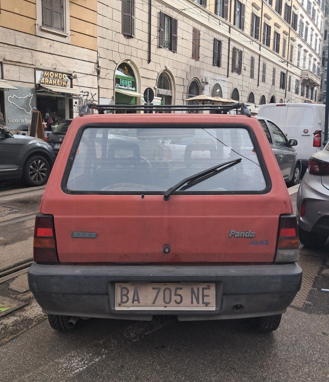 BA 705 NE, FIAT Panda 1st gen (141A/153A), facelift, 1986–2003