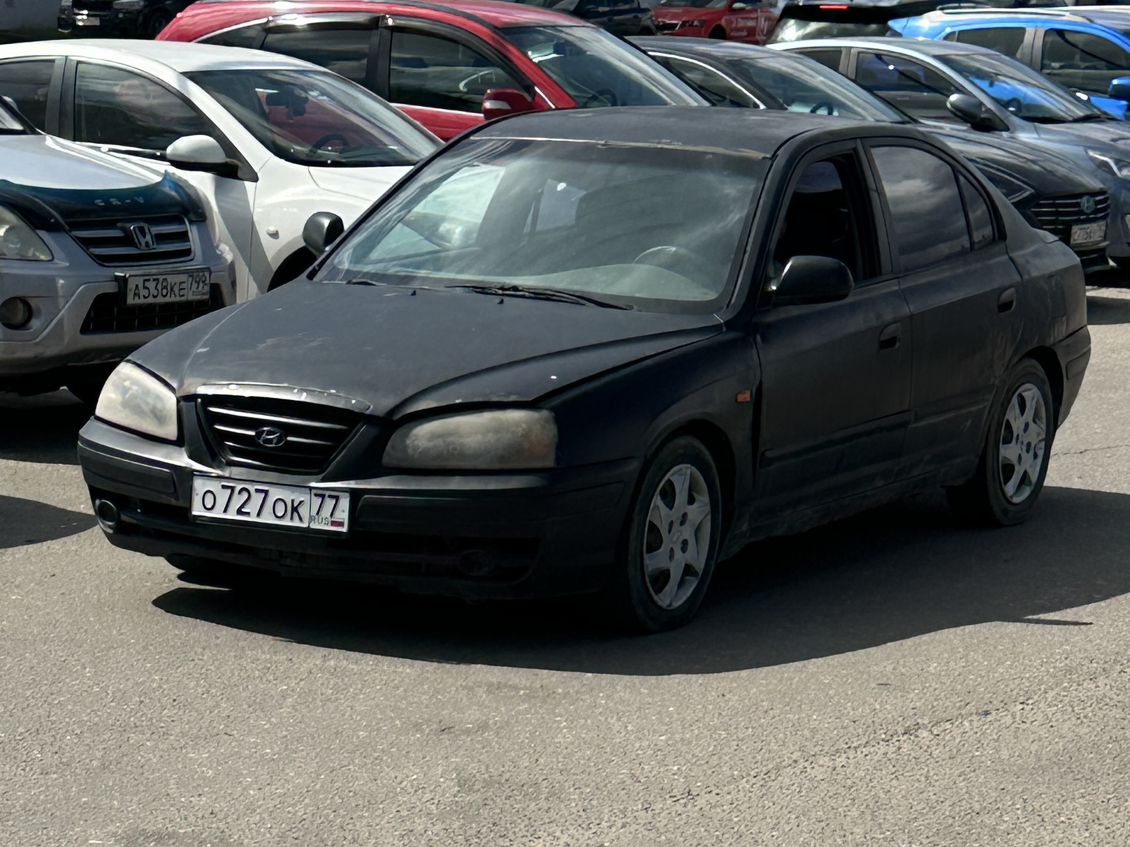 о 727 ок 77, Hyundai Elantra 3rd gen Sedan (XD), 2000–2010