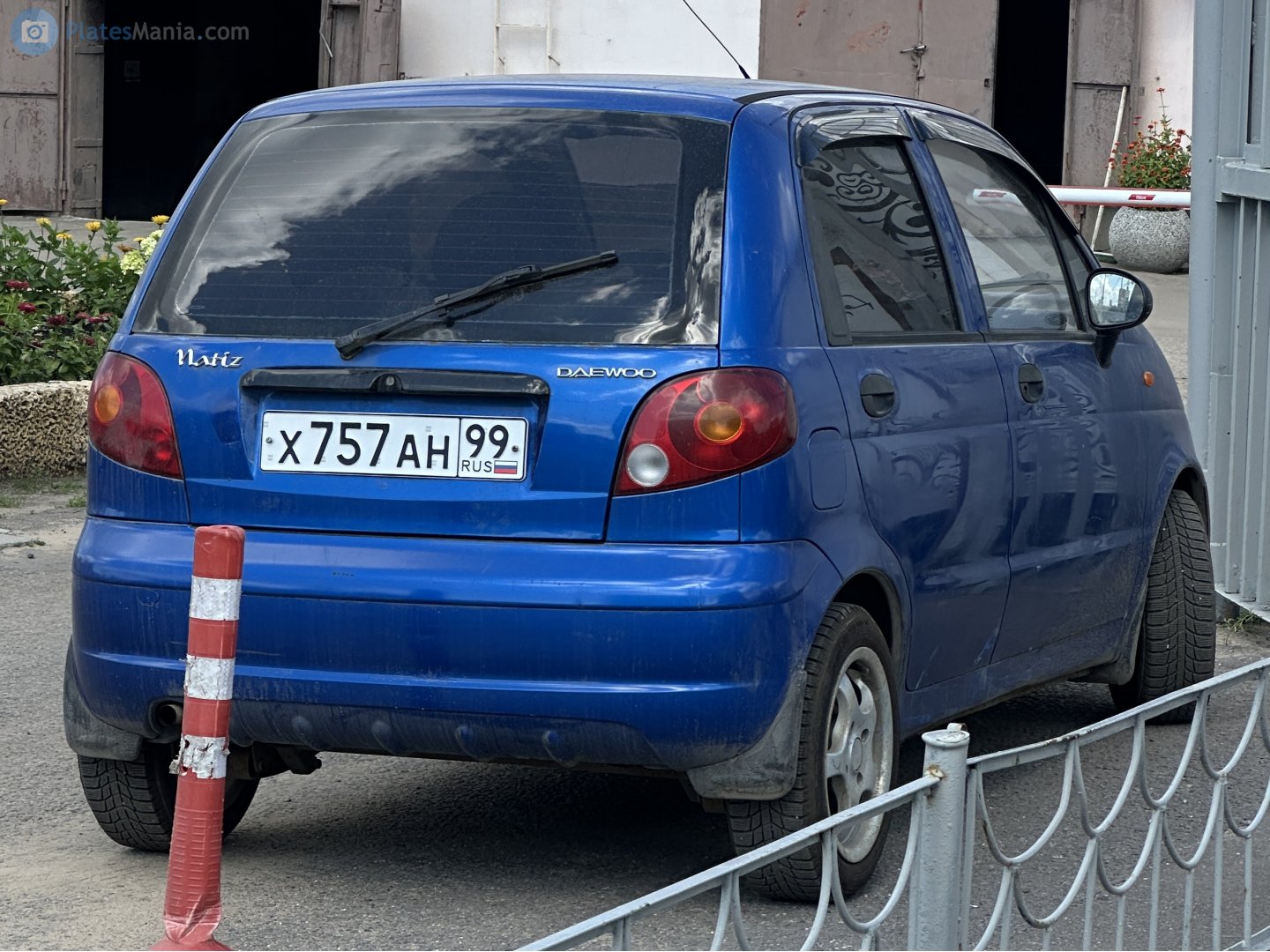х 757 ан 99, Daewoo Matiz 1st gen (M150), facelift, 2000­–2011  (­–2015 for CIS-market)