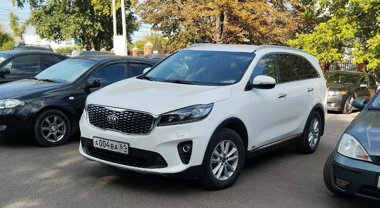 а 004 ва 61, Kia Sorento 3rd gen (Prime) (UM), 2014–2020