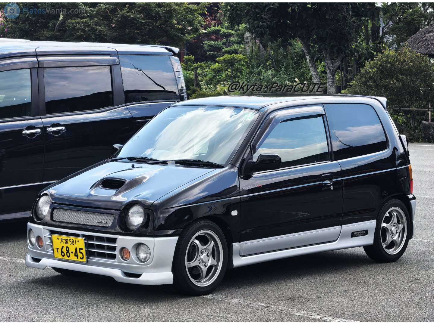 大宮 581 て 6845, Suzuki Alto 4th gen Works (HA11/HA21, JP-market), 1994–1998