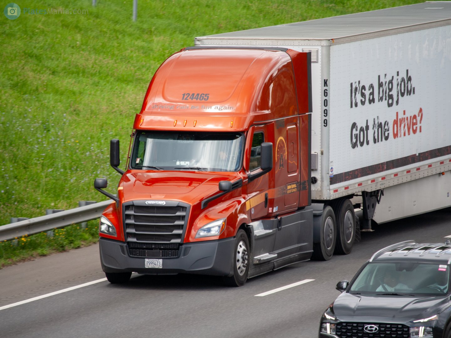 P995473, Freightliner Cascadia 3rd/4th gen New Cascadia (2017–)