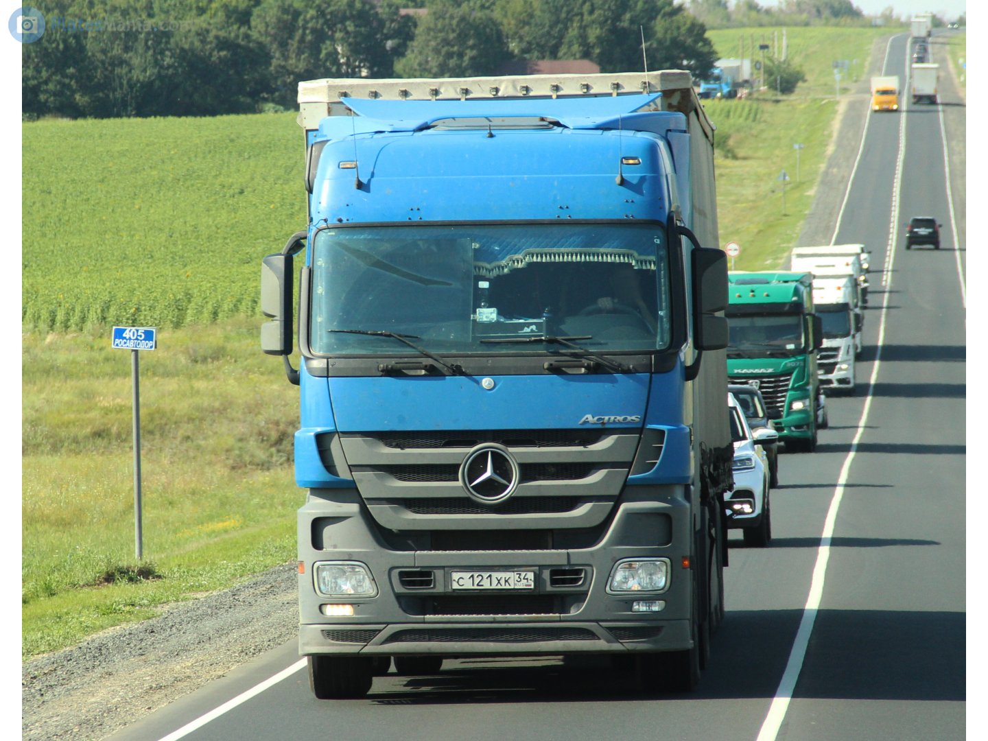 с 121 хк 34, Mercedes-Benz Actros 2nd gen (MP2/MP3), 2002–2020