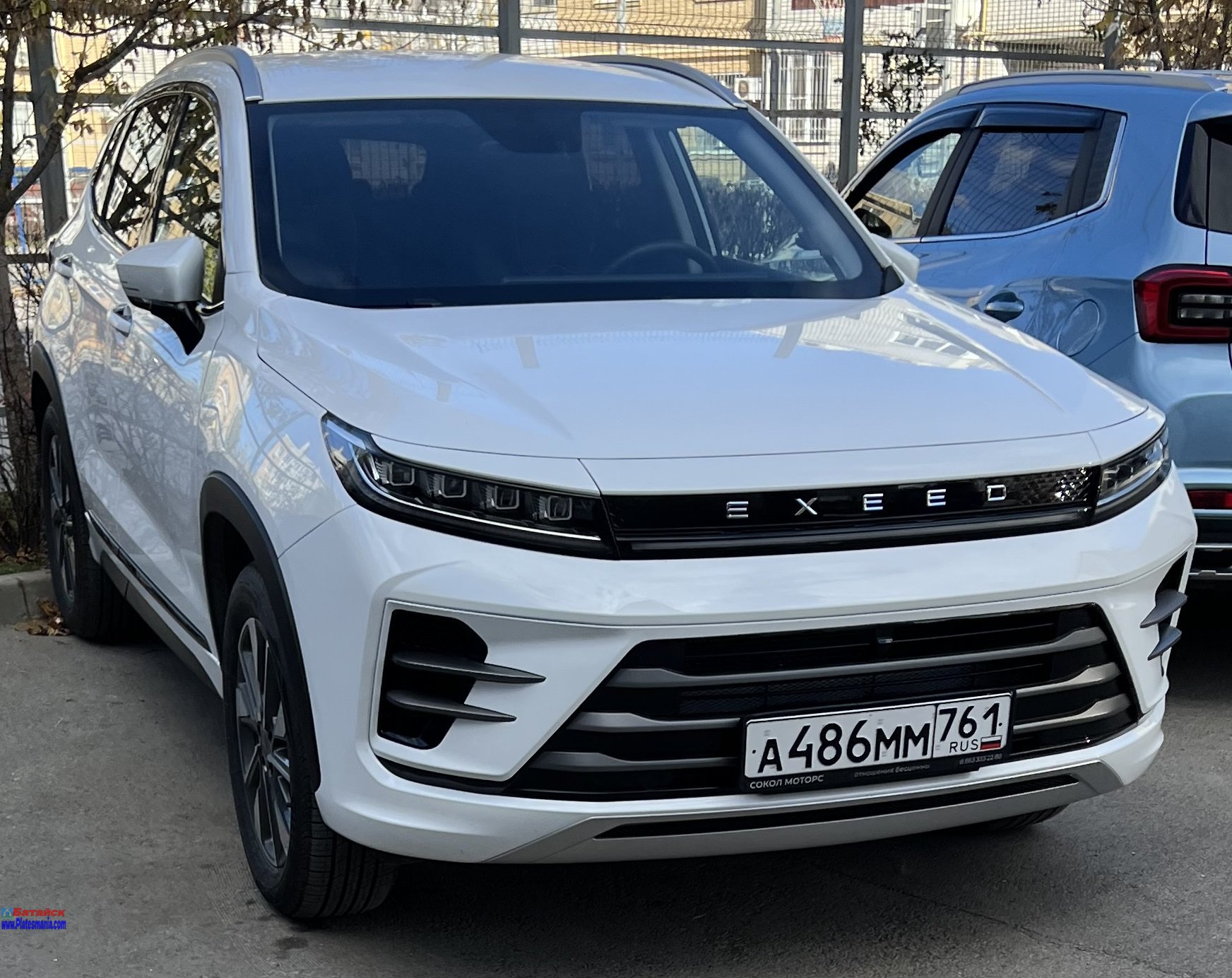 а 486 мм 761, Exeed (CheryExeed, Xingtu) LX (Zhuifeng) 1st gen, 2019–