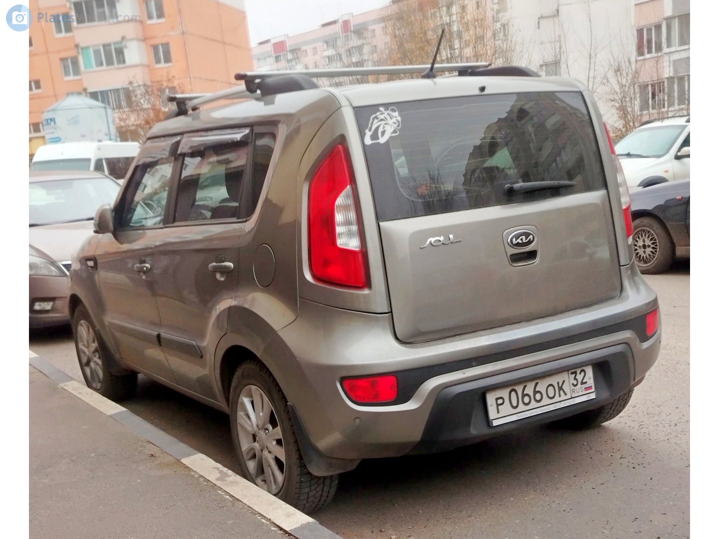 р 066 ок 32, Kia Soul 