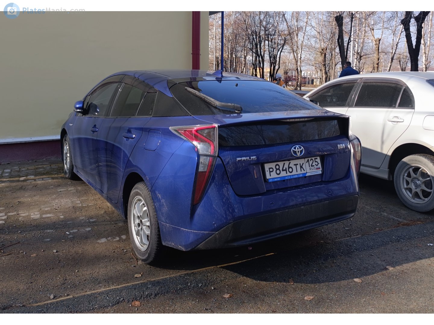 р 846 тк 125, Toyota Prius 4th gen (ZVW50), 2015–2019