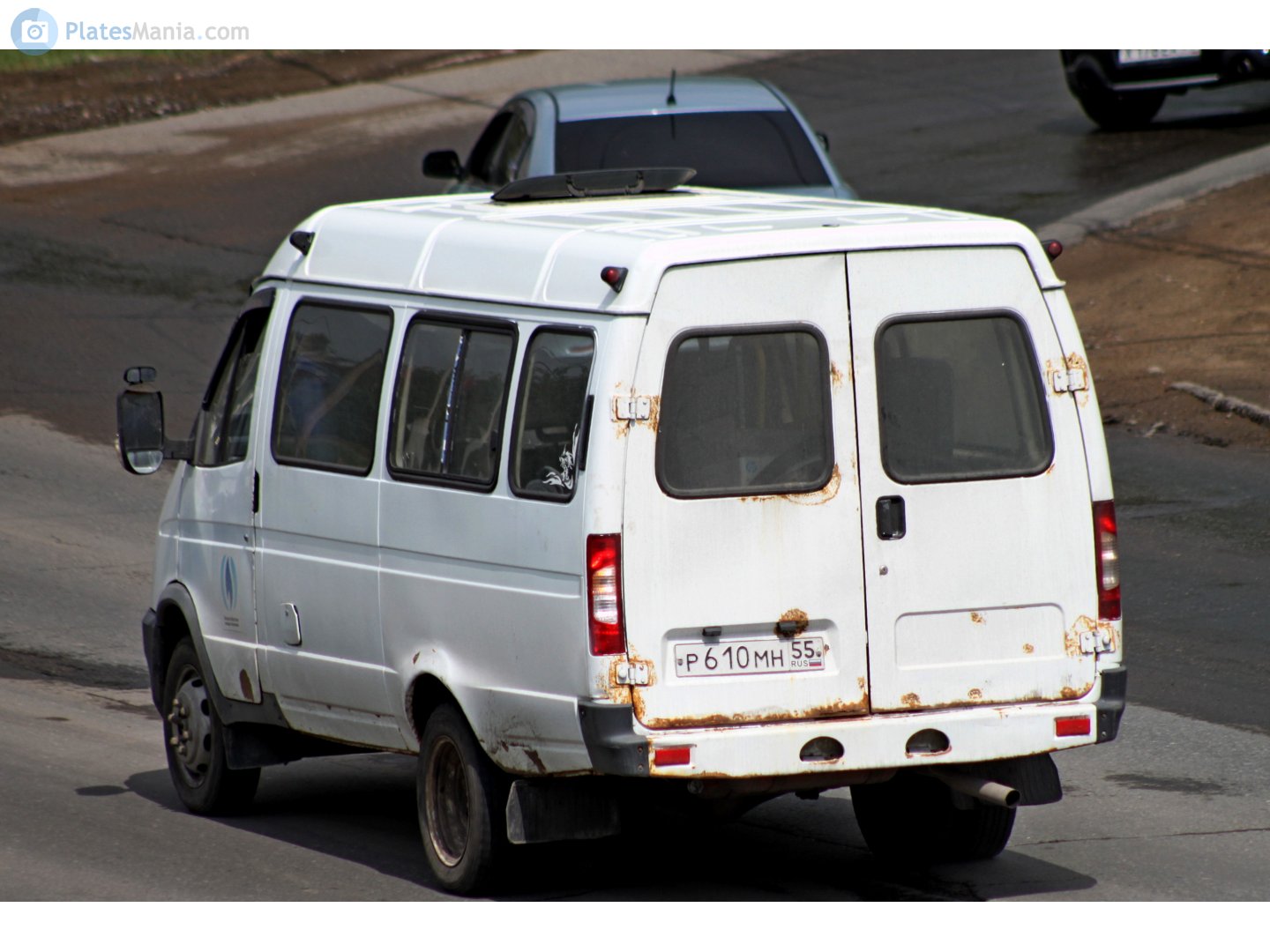 р 610 мн 55, GAZ 3221 ГАЗель 2-3221 Minibus, facelift, 2003–