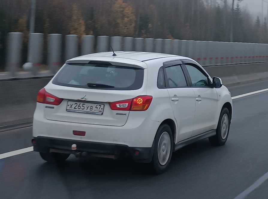 х 265 ув 47, Mitsubishi ASX 1st gen (GA/XA/XB/XC/XD), 2010–2019